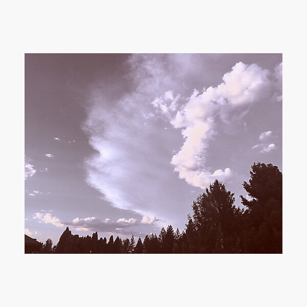 Big Cloudy Sky Photographic Print