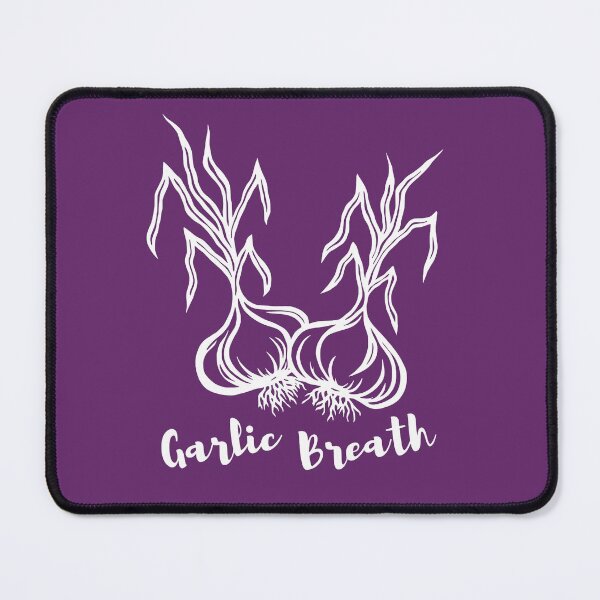 Item preview, Garlic Breath | Garlic Bulbs Design designed and sold by Monochromatics by Corie Mae Dark.