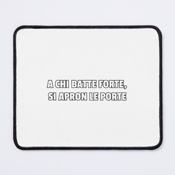 Item preview, A chi batte forte, si apron le porte - Italian proverbs designed and sold by Silviajones.