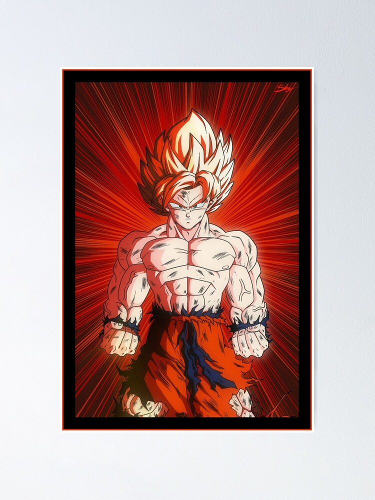 GOGETA: BR (Dragon Ball Super: Broly) Poster by Bloomcut