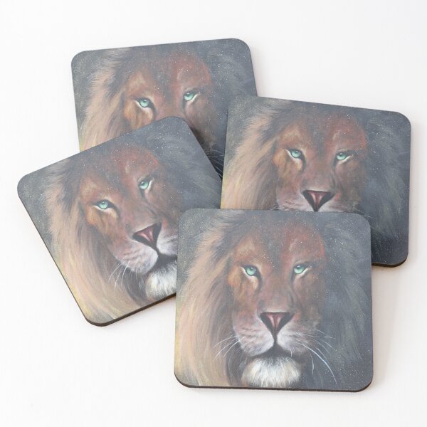 Item preview, painting of a lion designed and sold by aither81.