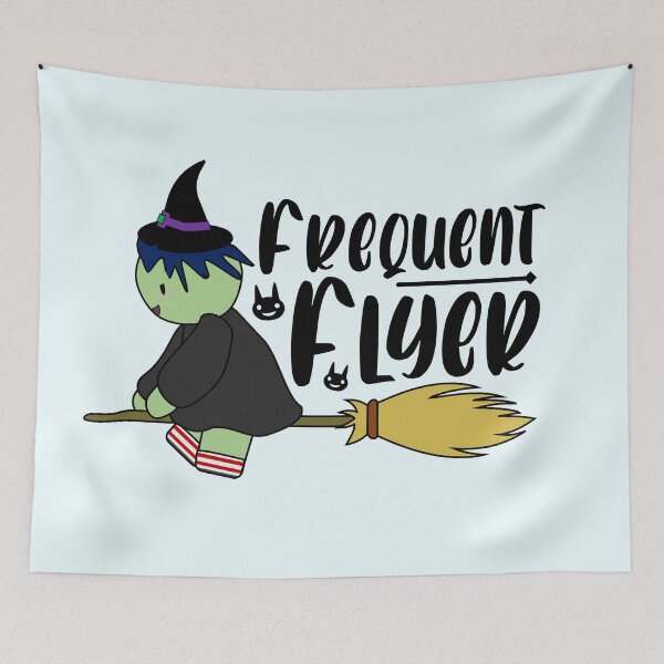 Item preview, Frequent Flyer | Halloween Witches (Light) designed and sold by the-krisney-way.