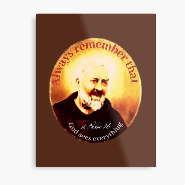 Decoración: Padre Pio | Redbubble