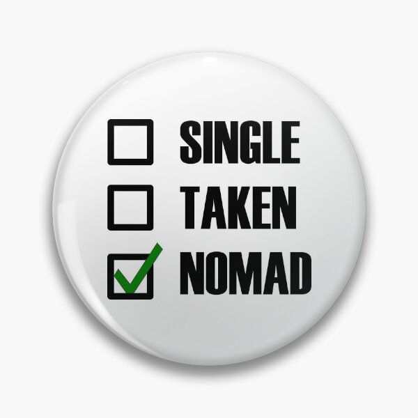 Item preview, Funny Essentials: Single Taken Nomad Green tick check box - Sleek black typography design designed and sold by Deegital18.