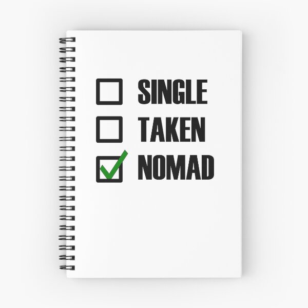 Item preview, Funny Essentials: Single Taken Nomad Green tick check box - Sleek black typography design designed and sold by Deegital18.