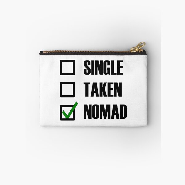 Item preview, Funny Essentials: Single Taken Nomad Green tick check box - Sleek black typography design designed and sold by Deegital18.
