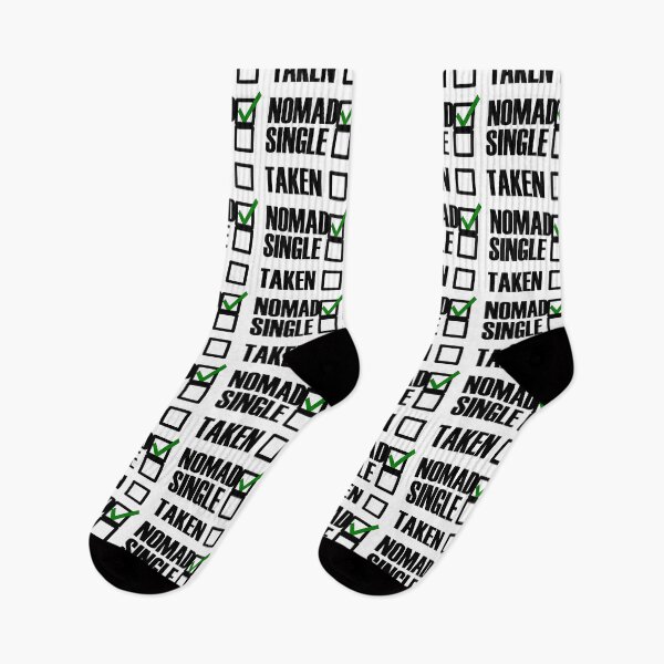 Item preview, Funny Essentials: Single Taken Nomad Green tick check box - Sleek black typography design designed and sold by Deegital18.