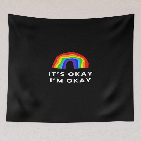 Item preview, IT'S OKAY (I'M OKAY) T-SHIRT designed and sold by RUZMA.