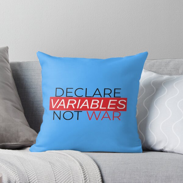Item preview, Declare Variables Not War designed and sold by IrinchiDE.