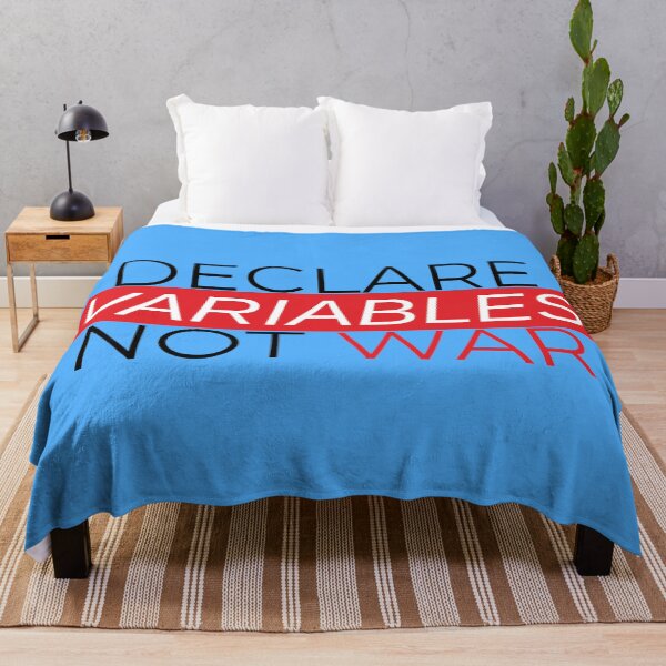 Item preview, Declare Variables Not War designed and sold by IrinchiDE.