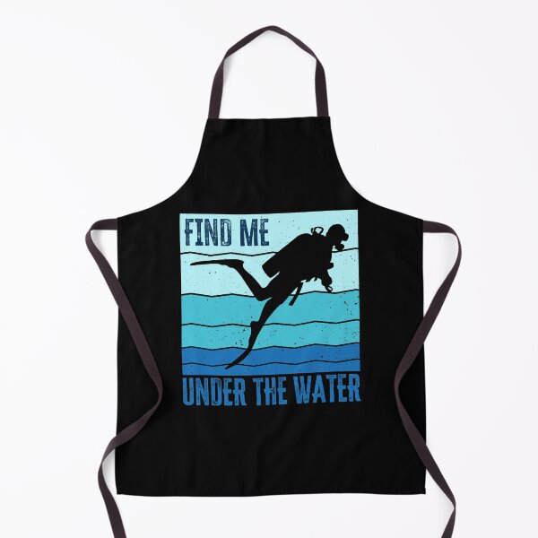 Item preview, Funny Scuba Diving Quote, Gift for diver, Find me under the water designed and sold by AS-Shirts.