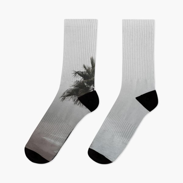Item preview, Palmera en una playa brumosa designed and sold by COLDWEAR.