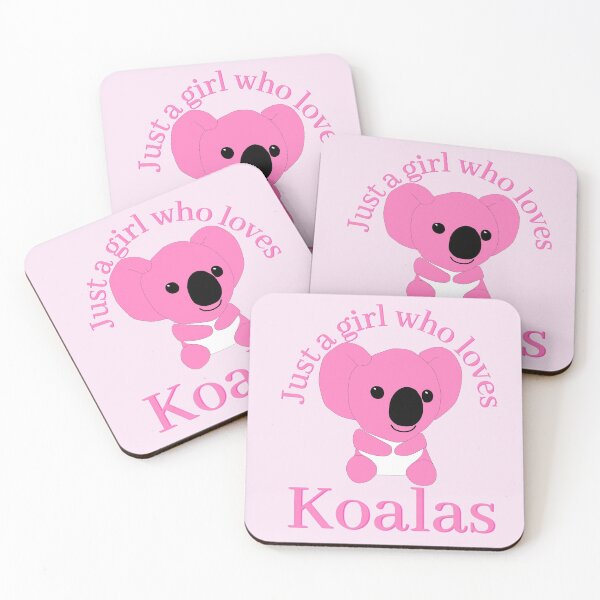 Artikelvorschau, Nur ein Mädchen, das Koalas kawaii Pink liebt entworfen und verkauft von brendanre.