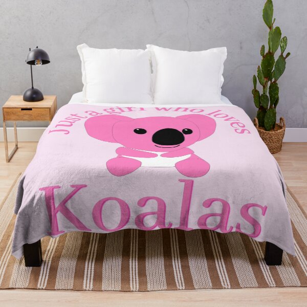 Item preview, Just A Girl Who Loves Koalas kawaii Pink designed and sold by brendanre.