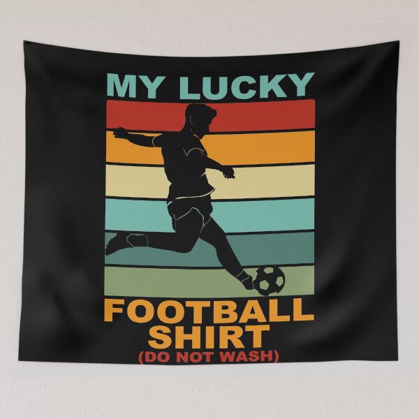 Item preview, My Lucky Football Shirt. Do Not Wash designed and sold by Kipcio.