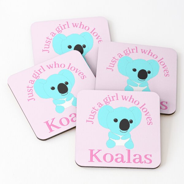 Artikelvorschau, Nur ein Mädchen, das Koalas kawaii Blue liebt entworfen und verkauft von brendanre.