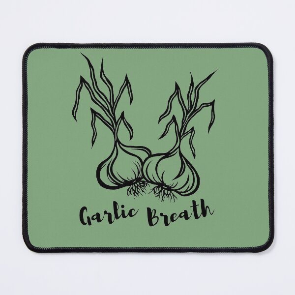 Item preview, Garlic Breath | Garlic Bulbs Design designed and sold by Monochromatics by Corie Mae Dark.