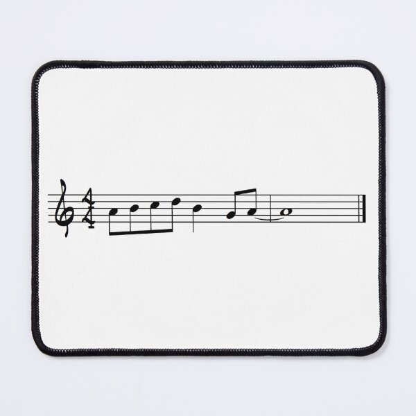 Item preview, The Lick - Treble Clef, Black Graphic, Transparent designed and sold by SquashBlossom1.