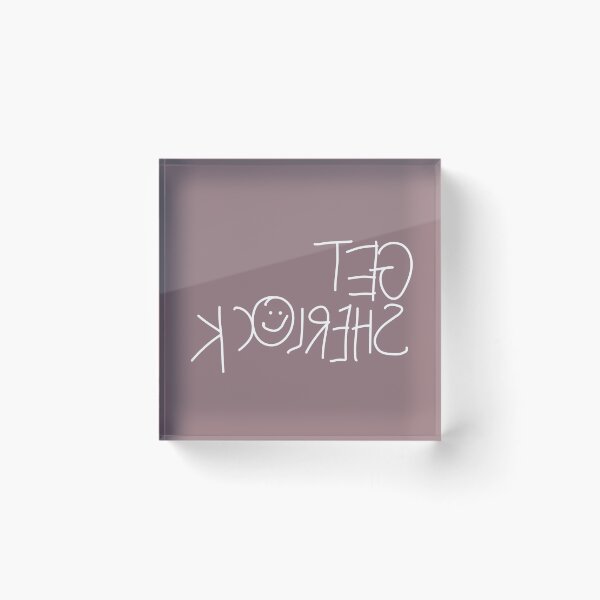 Item preview, Get Sherlock (reversed) designed and sold by fuesch.