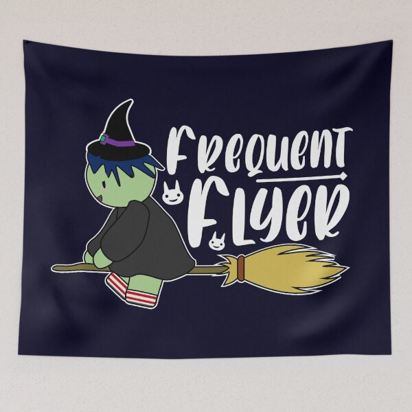 Item preview, Frequent Flyer | Halloween Witches (Dark) designed and sold by the-krisney-way.