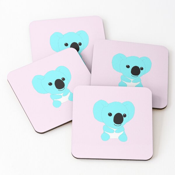 Item preview, Blue Kawaii Koalas  designed and sold by brendanre.