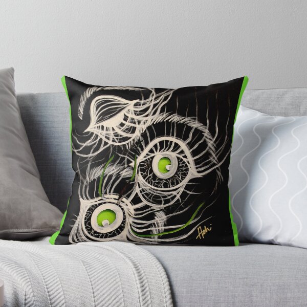 VISION. Throw Pillow