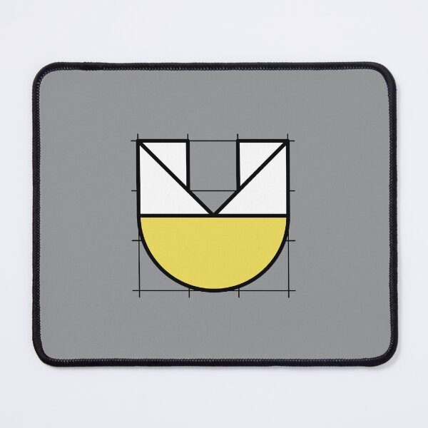 Item preview, U // Perfectionist Alphabet (Pantone Ultimate Gray + Illuminating) designed and sold by fumauk.
