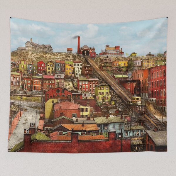 Item preview, City - Cincinnati, OH - That is quite an incline 1906 designed and sold by Mike Savad Photography.