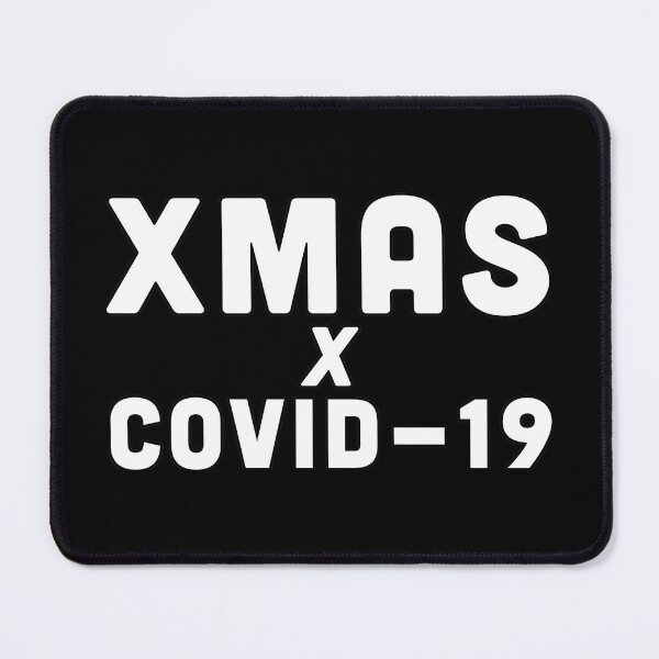 Item preview, X-Mas x Covid-19 Collaboration Event Preparation - White Text designed and sold by Voyshop.