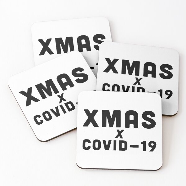 Item preview, X-Mas x Covid-19 Collaboration Event Preparation - Black Text designed and sold by Voyshop.