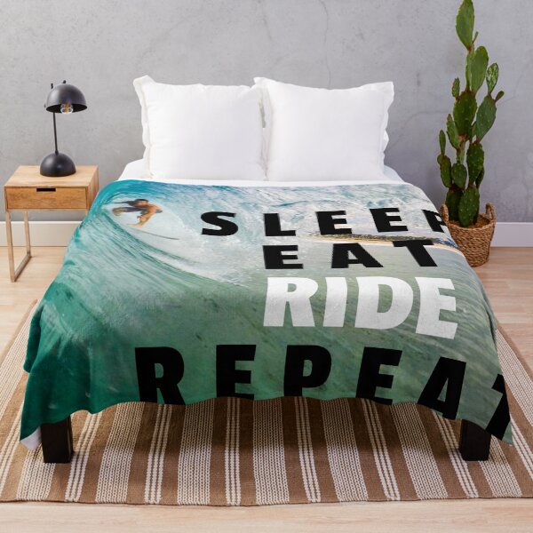 Item preview, Sleep, Eat, Ride, Repeat - Surfer designed and sold by JellyBeenzz.