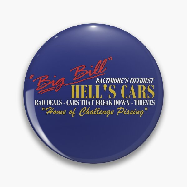 Item preview, Big Bill Hell's Cars - Classic Car Meme designed and sold by SpaceDogLaika.