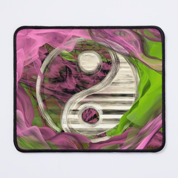 Item preview, Copie de Copie de Yin Yang Softness and Transparency in Black and White designed and sold by sheSzen.