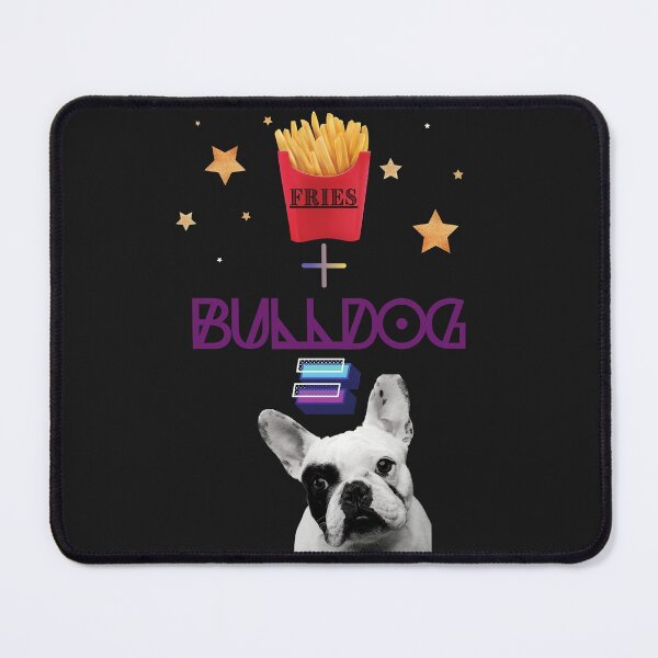 Item preview, French Fries, Lazy Bulldog, French Fries Plus Bulldog, Bulldog Kids, Dog for everyone designed and sold by Airmilly Store.