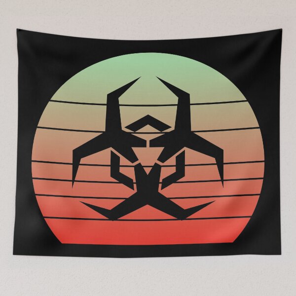 Item preview, Hazard malware symbol - hacker designed and sold by birdo-art.