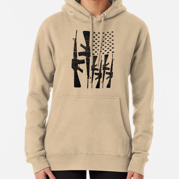 Item preview, AR-15 2nd Amendment Gun Rights American Flag designed and sold by AurlexTees.