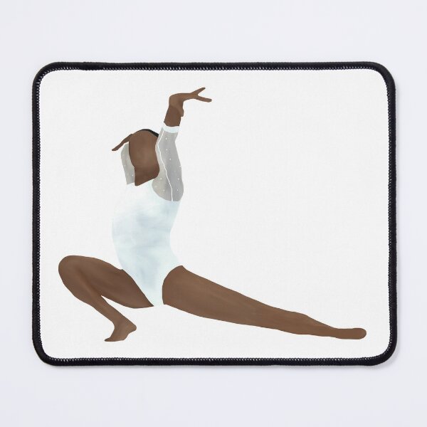 Item preview, Simone Biles Gymnastics Art - White Leo designed and sold by Cherries4.
