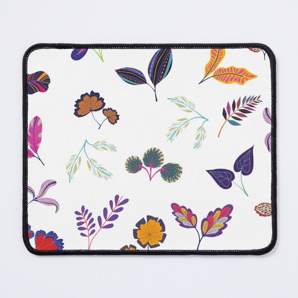 Item preview, Patterned Leaves and Flowers designed and sold by Nanba3.