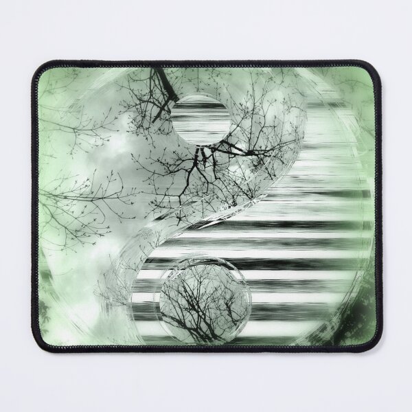 Item preview, Copie de Yin Yang Softness and Transparency in Black and White designed and sold by sheSzen.