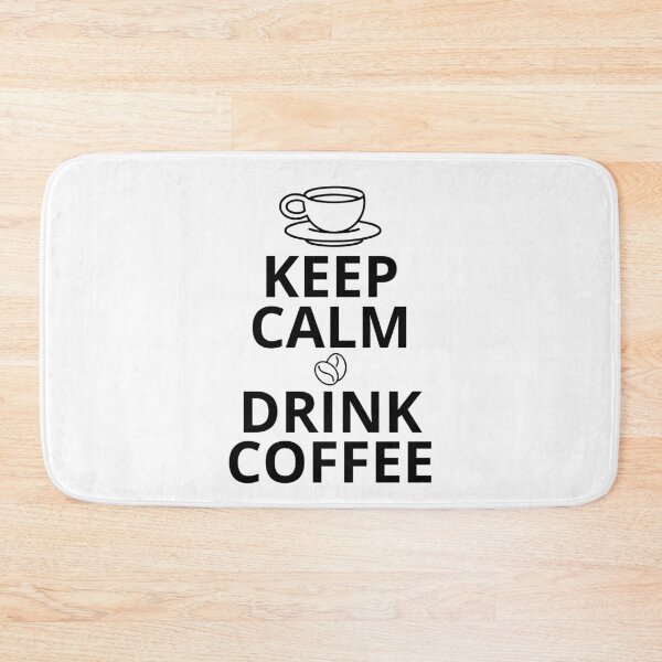 Item preview, Keep Calm And Drink Coffee - Quote designed and sold by JuKaCreates.