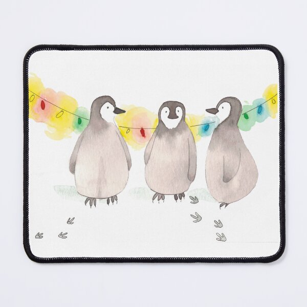 Item preview, Penguin Chicks with Christmas Lights designed and sold by Stardust and Sketches.