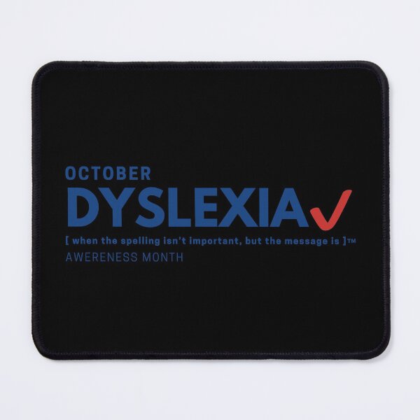 Item preview, October dyslexia awareness month designed and sold by Lillieoandco.