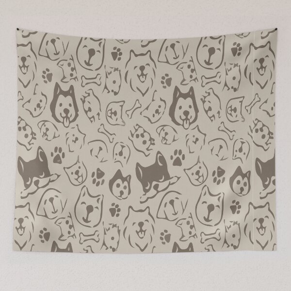 Item preview, Funny dogs pattern designed and sold by Catalina2202.