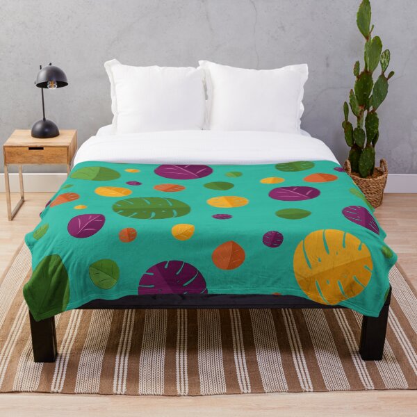 Item preview, Colorful tropical leaves designed and sold by PersasArtCorner.