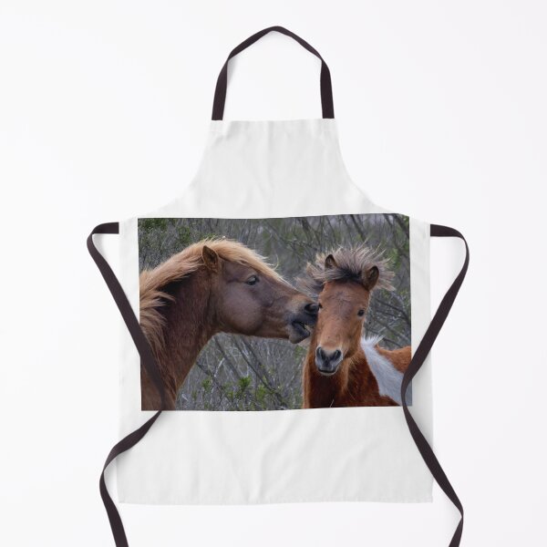 Item preview, A Kiss or Not Wild Horses designed and sold by nbrandsberg.