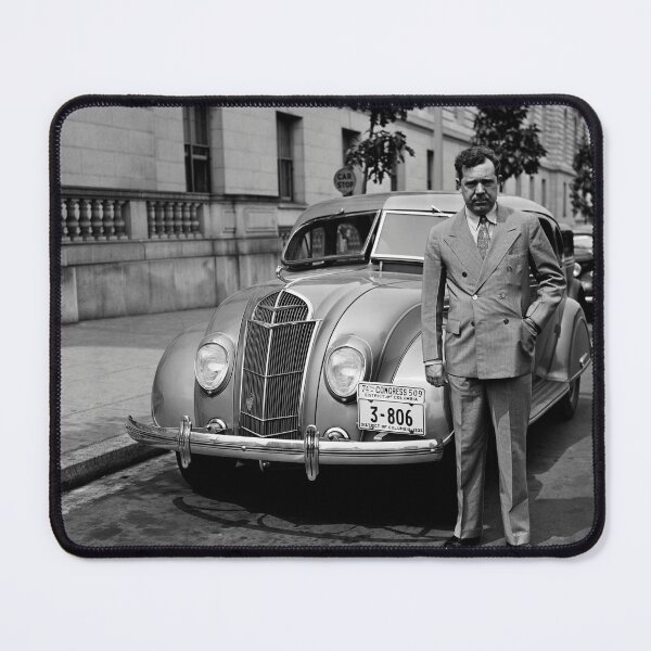 Item preview, Huey Long With His Car - Washington - 1935 designed and sold by warishellstore.