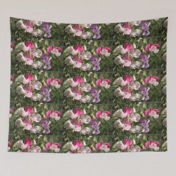 Item preview, Native Bees in the Sweet Peas designed and sold by Clare Colins.