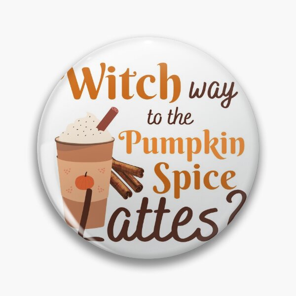 Item preview, Witch Way to the Pumpkin Spice Lattes? | Halloween Design for Coffee Lovers designed and sold by MiaDelelai.