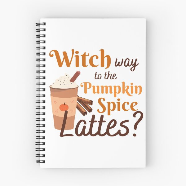 Item preview, Witch Way to the Pumpkin Spice Lattes? | Halloween Design for Coffee Lovers designed and sold by MiaDelelai.