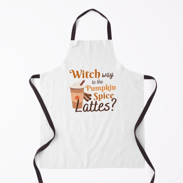 Item preview, Witch Way to the Pumpkin Spice Lattes? | Halloween Design for Coffee Lovers designed and sold by MiaDelelai.